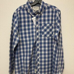 Heritage Report Collection Button Down Size Large NWT